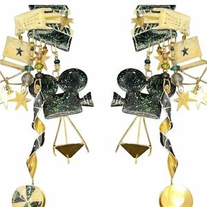 Lunch at the Ritz 1990’s Movie Night Earrings.